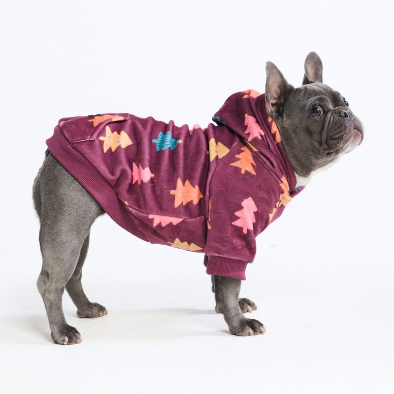 Sudadera con capucha para perro (terciopelo suave)