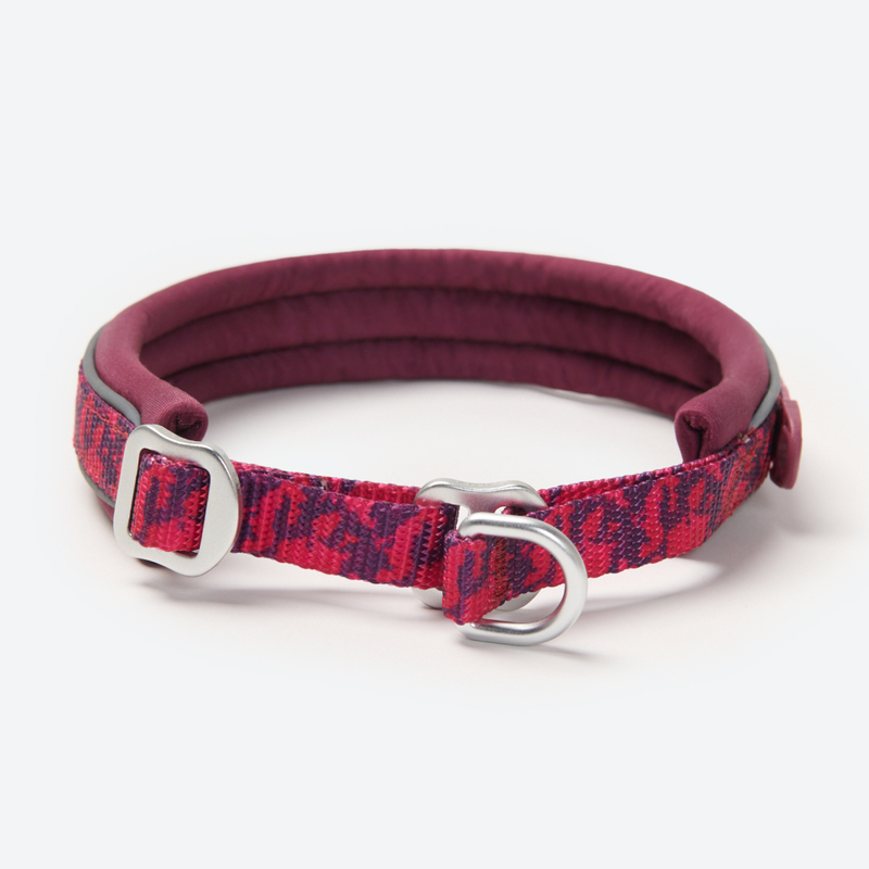 Fuchsia Camo Collar||size:A,B