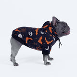 Sudadera con capucha para perro de Halloween - Negro