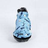 Sudadera con capucha para perro de Halloween - Verde azulado