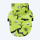 Sudadera con capucha para perro de Halloween - Neón