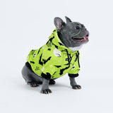 Sudadera con capucha para perro de Halloween - Neón