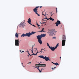 Sudadera con capucha para perro de Halloween - Rosa