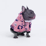 Sudadera con capucha para perro de Halloween - Rosa