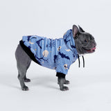 Sudadera con capucha para perro de Halloween - Azul