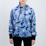 Sudadera con capucha de Halloween con forma de humano - Azul