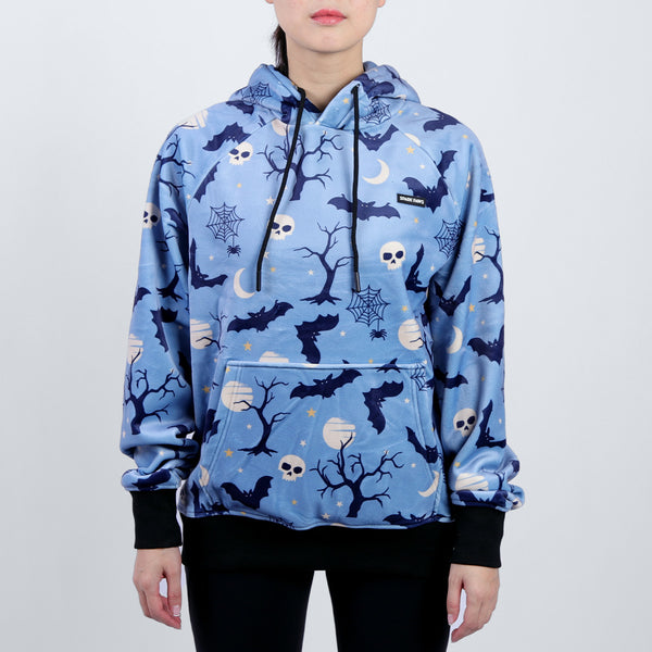 Sudadera con capucha de Halloween con forma de humano - Azul