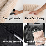 Cama de Lujo con Funda Protectora para Sofá - Beige