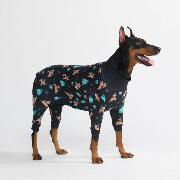 Pijama de Navidad para perro - Renos