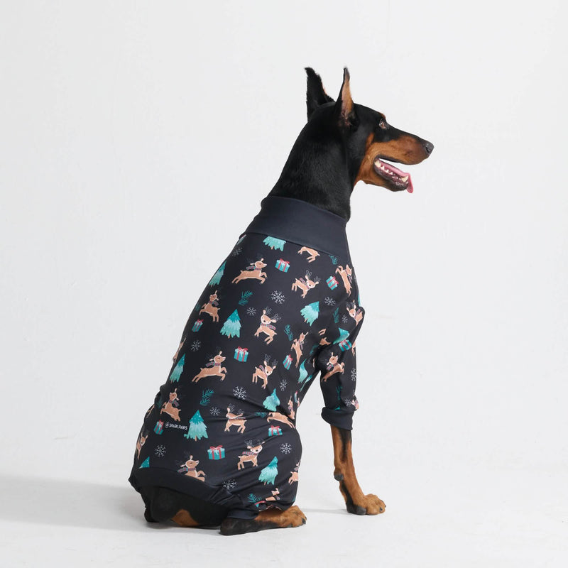 Pijama de Navidad para perro - Renos