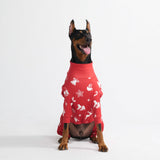 Pijama de Navidad para perro - Alegría Roja