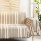 Funda de sofá - Stripe Marrón