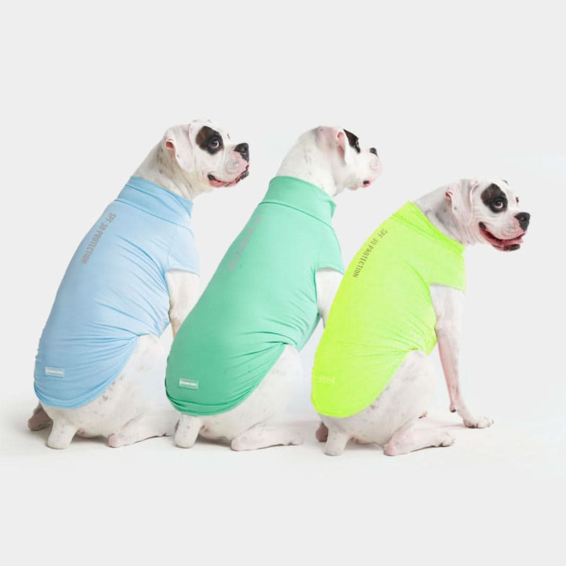 Pack de 3 camisetas con bloqueador solar