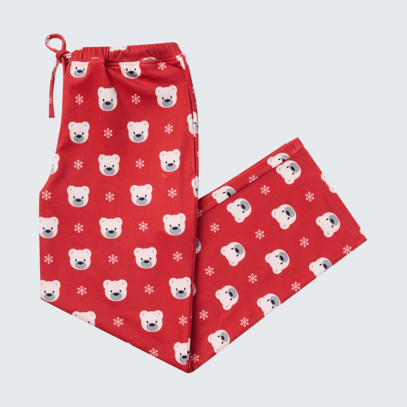 Pantalón de pijama navideño - Oso polar