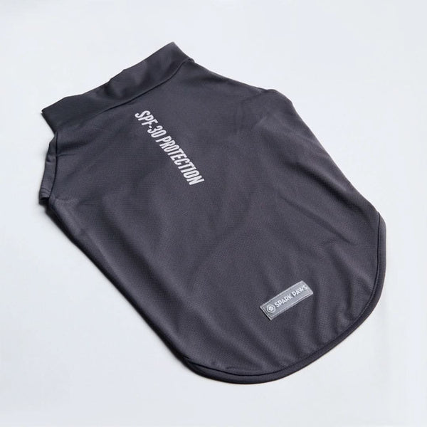 Camiseta para perro con bloqueador solar - Gris oscuro