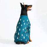 Pijama de Navidad para perro - Pinos Helados