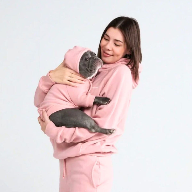 Sudadera Esencial para Perros - Rosa Empolvado