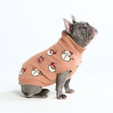 Suéter navideño tejido para perro – Papá Noel y Rudolph
