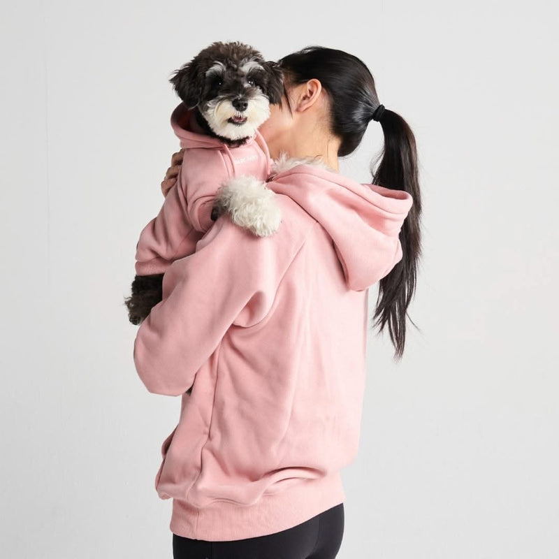 Sudadera Esencial para Humanos - Rosa Empolvado