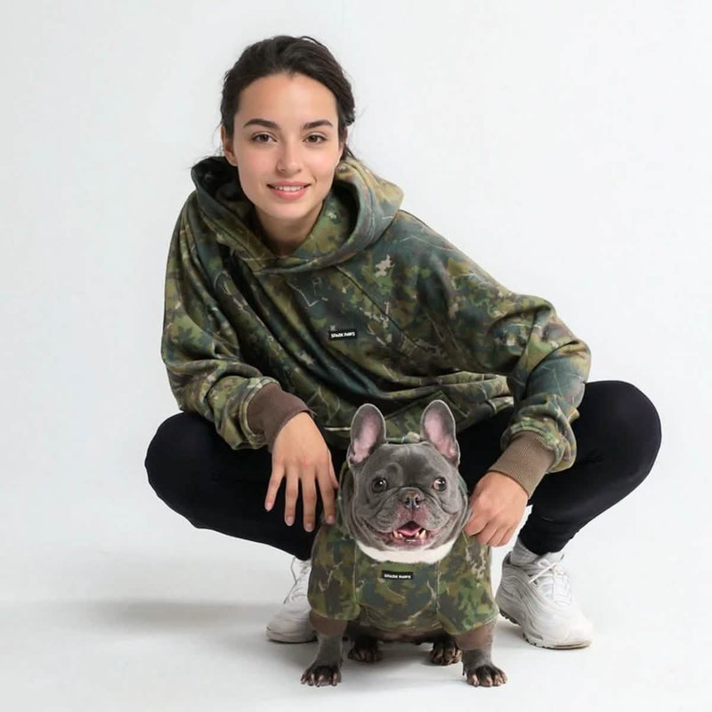 Sudaderas Concrete Wood para perros – Musgo