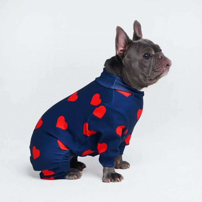 Pijama para Perros - Corazones