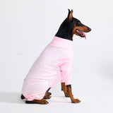 Pijama para Perros - Rayas Rosas