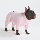 Pijama para Perros - Rayas Rosas