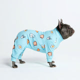 Pijama para Perros - Desayuno Azul