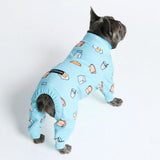 Pijama para Perros - Desayuno Azul