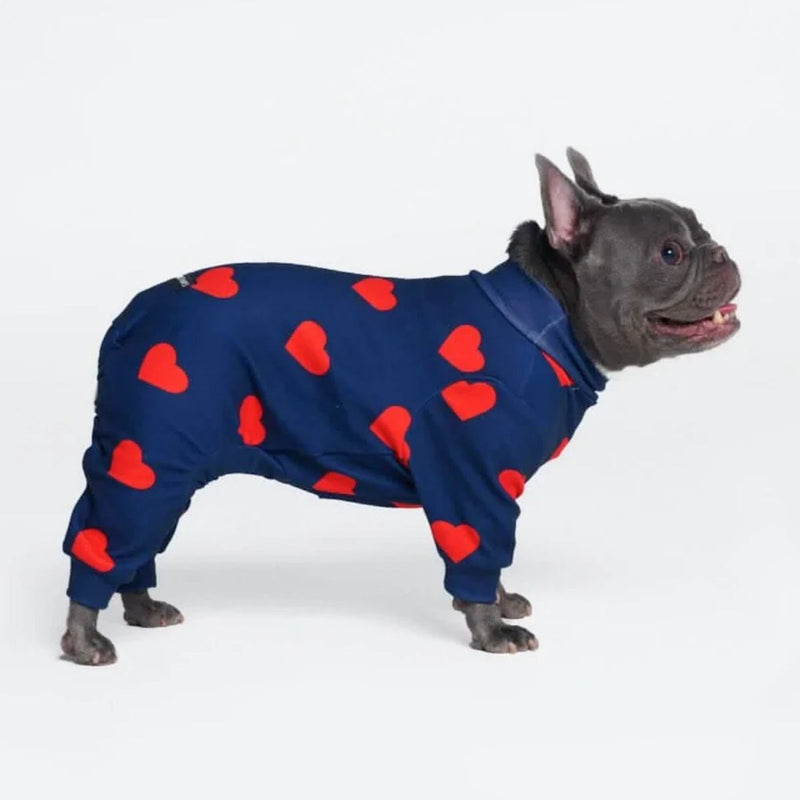 Pijama para Perros - Corazones