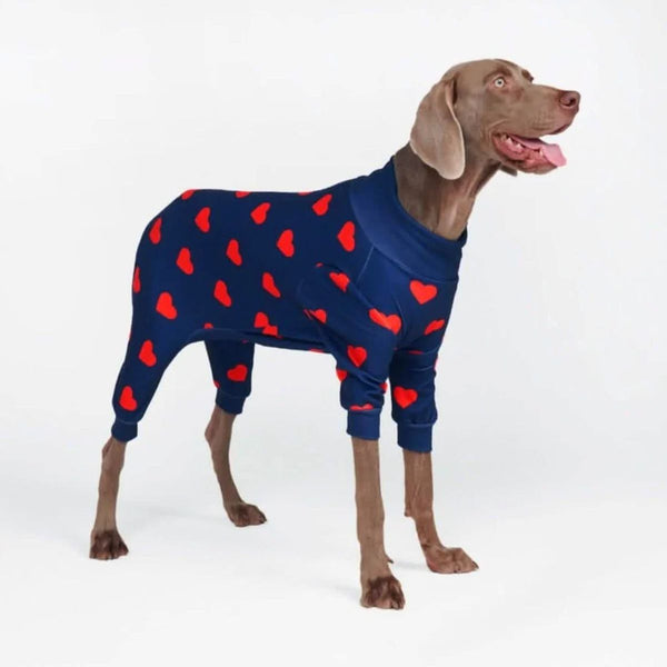 Pijama para Perros - Corazones