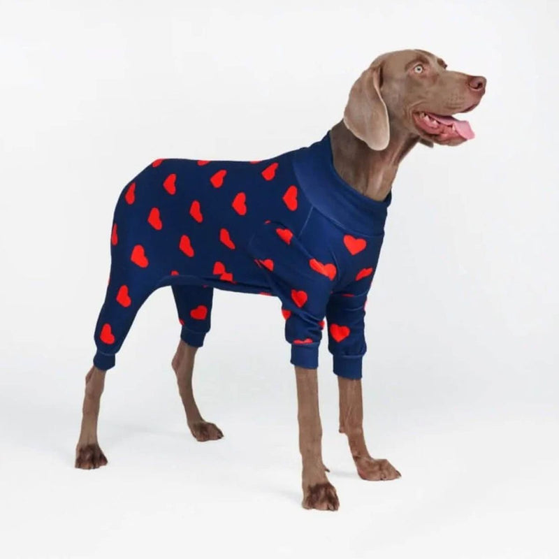 Pijama para Perros - Corazones