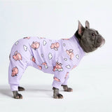 Pijama para Perro - Cuando los cerdos vuelan - Morado