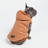 Chaqueta para perro Teddy Sherpa - Marrón