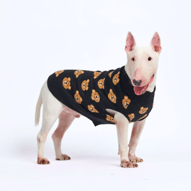 Suéter de punto para perro - Flor