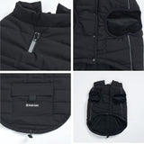 Chaqueta impermeable WarmShield™ - Negro