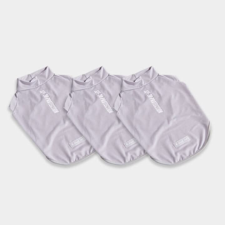 Camiseta para perro con bloqueador solar - Gris