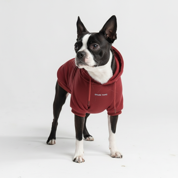Sudadera Esencial para Perros - Burdeos