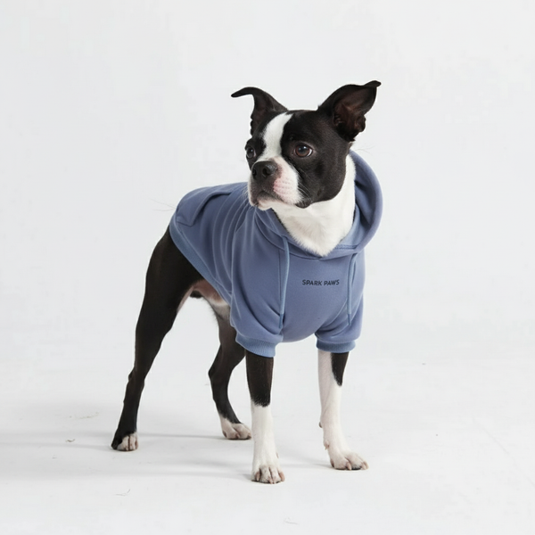 Sudadera Esencial para Perros - Azul Pizarra