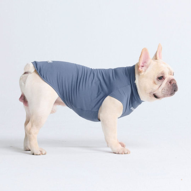 Camiseta para perro con bloqueador solar - Azul marino