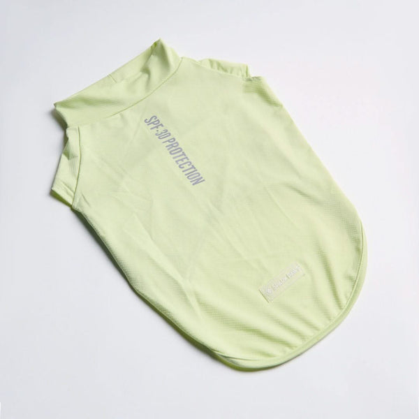 Camiseta para perro con bloqueador solar - Verde claro