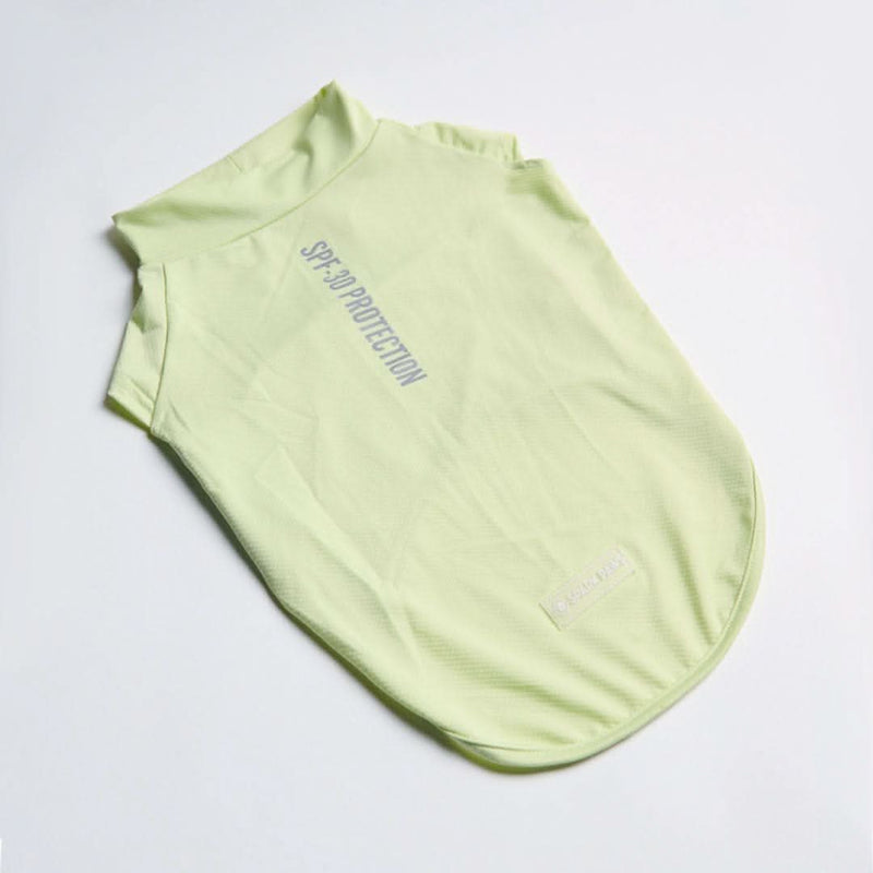 Camiseta para perro con bloqueador solar - Verde claro