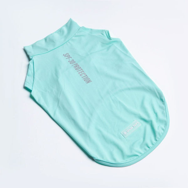 Camiseta para perro con bloqueador solar - Turquesa