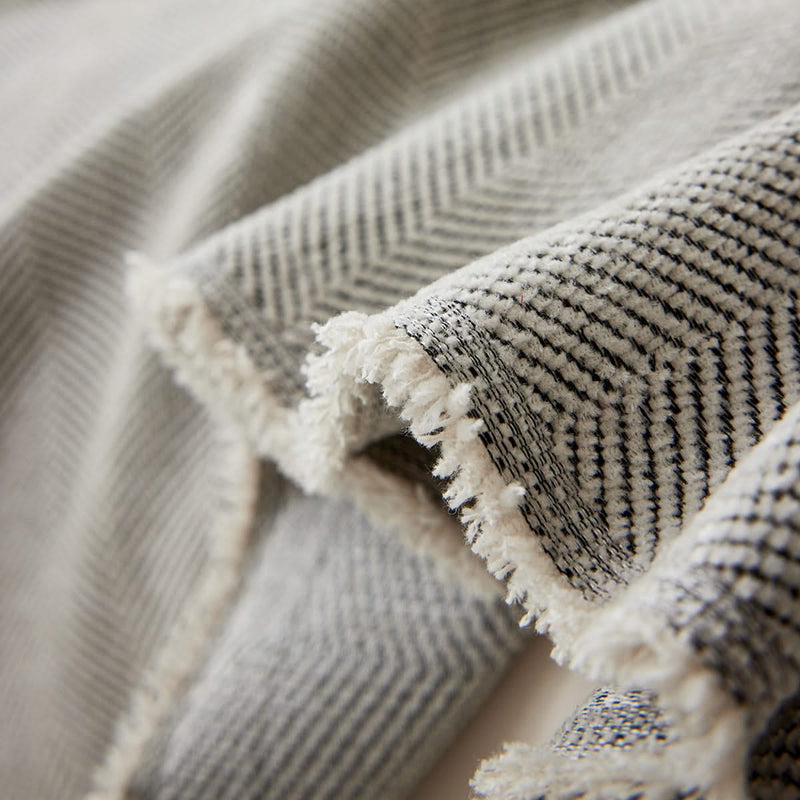 Funda de sofá - Herringbone Gris