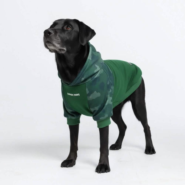 Sudadera con capucha para perro Forest Camo