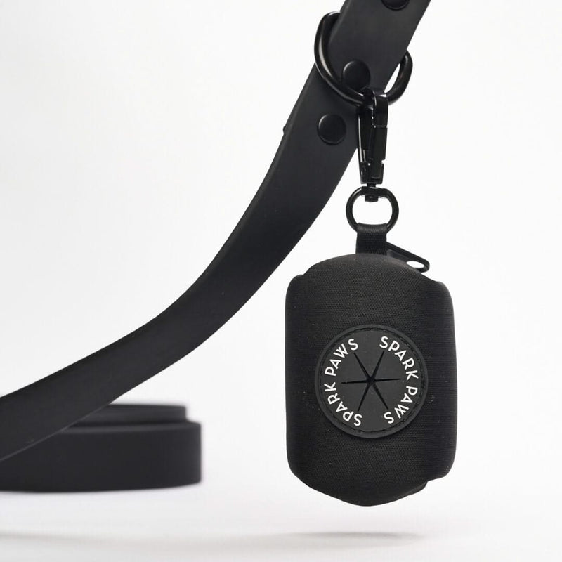 Soporte para bolsas de caca - Negro