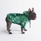Sudadera de Terciopelo para Perros - Verde Esmeralda
