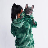 Sudadera de Terciopelo para Perros - Verde Esmeralda