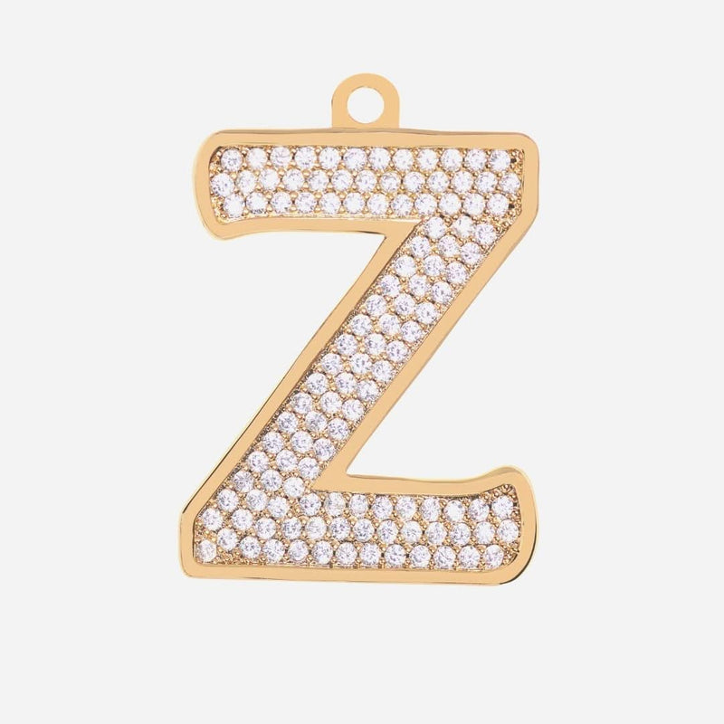 Etiqueta de identificación de joyería con letra inicial (A-Z)