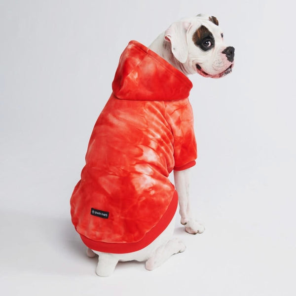 Sudadera de Terciopelo para Perros - Rojo Rubí